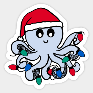 Christmas Sea Creature Sticker